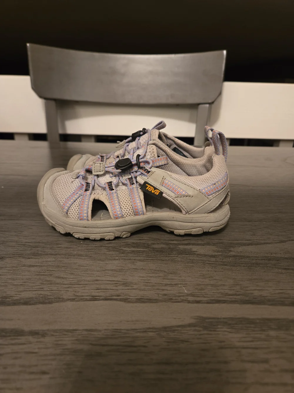 Teva Kids' Light Gray Multi Sport Sandals